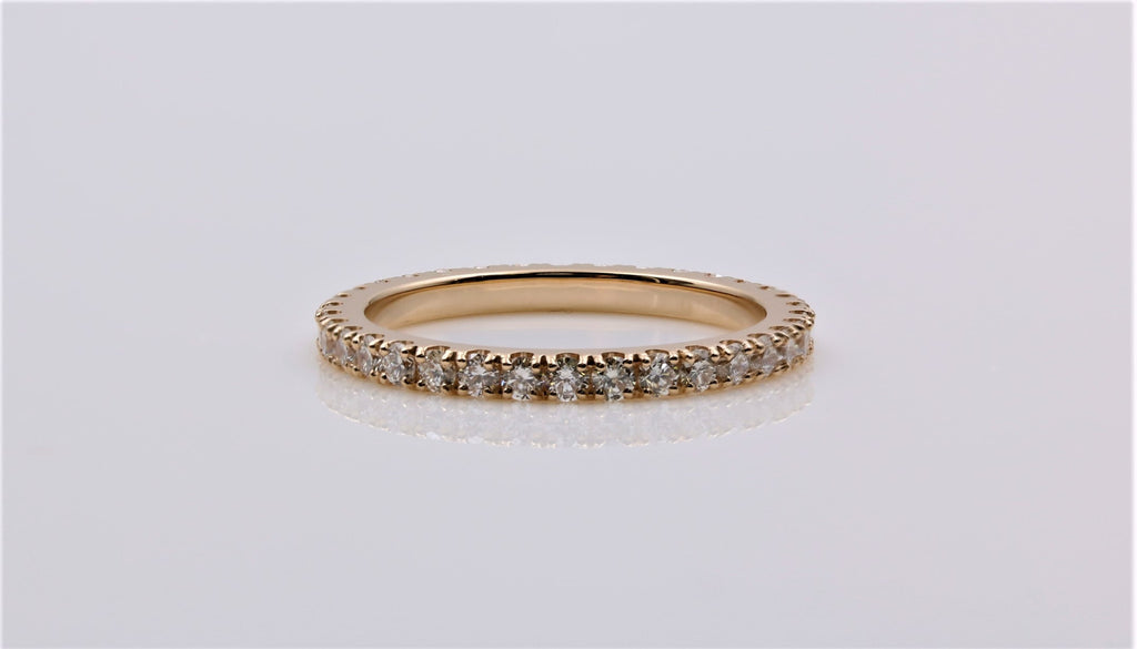 Diamond Eternity Ring in 14K Rose Gold